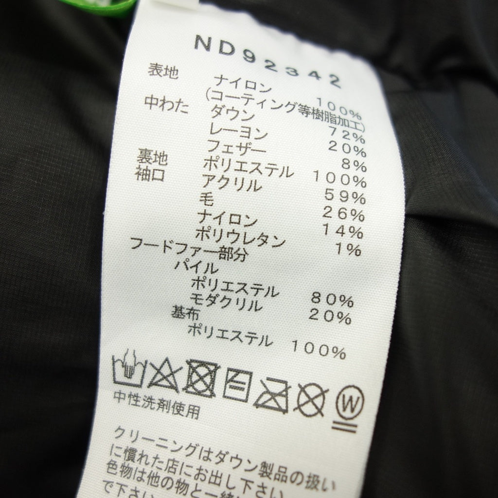 跟新品一样◆The North Face 羽绒服南极派克大衣 ND92342 男式 L 码 黑色 THE NORTH FACE [AFA24] 