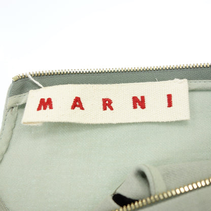 品相良好◆Marni 尼龙羊毛连衣裙 女式 绿色 40 MARNI [AFB3] 