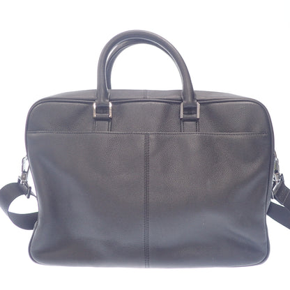 Used ◆Michael Kors business bag leather black MICHAEL KORS [AFE8] 