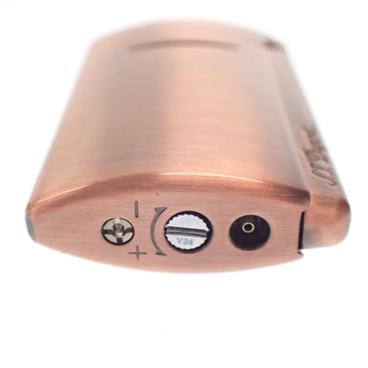 Good condition◆DuPont lighter minijet MINIJET electronic gas type pink gold STDupont [AFI2] 