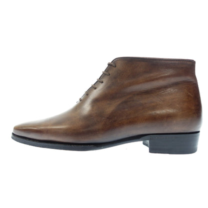 Good condition ◆ Berluti short boots leather men's size 5 brown Berluti [AFC15] 