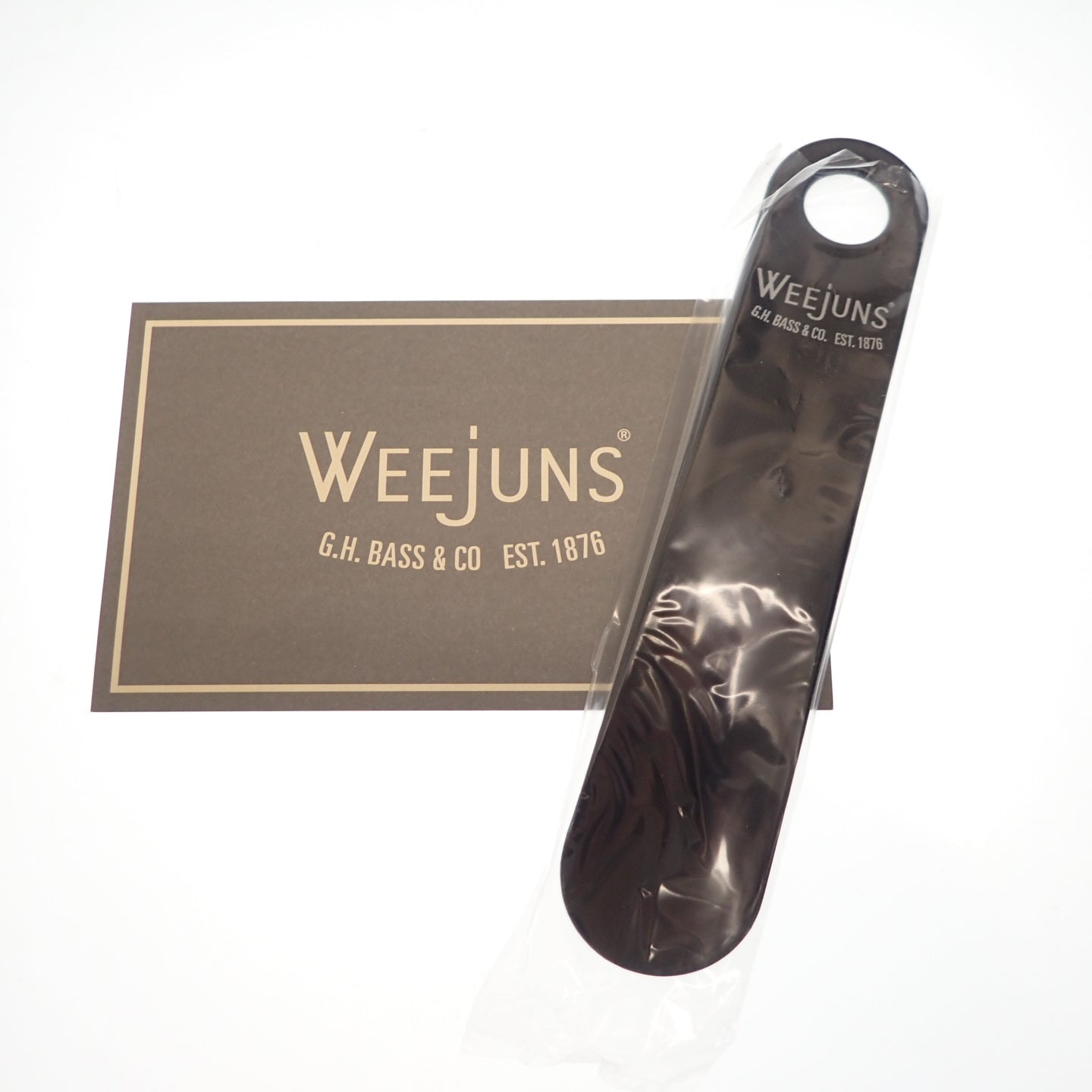 Weejuns G.H.Bassブラックレザー ローファー 箱付き G.H.BASS ジーエイチバス ローファー モック ウィージャンズ 90