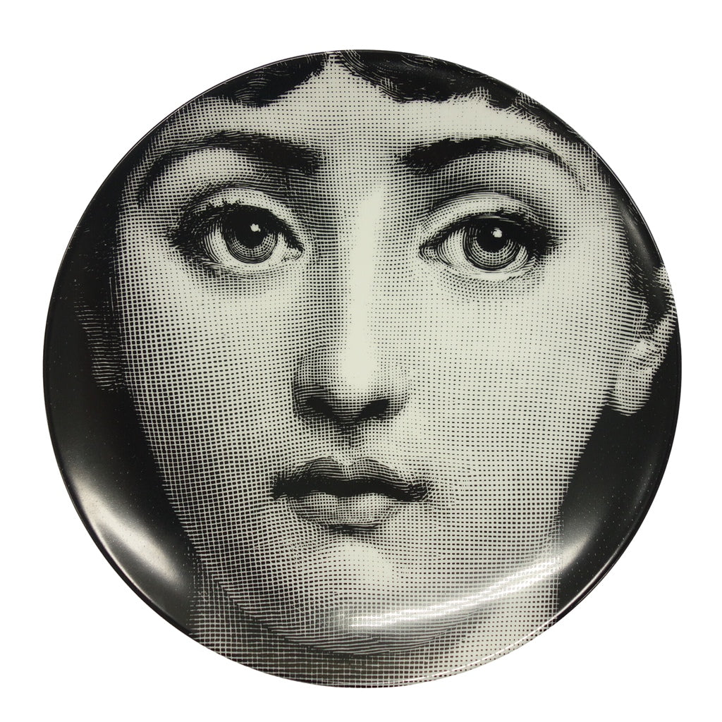 極美品◆フォルナセッティ プレート テーマ＆バリエーション ウォールプレート リナ カヴァリエリ PTV001X FORNASETTI  Tema e Variazioni n°1【AFI23】