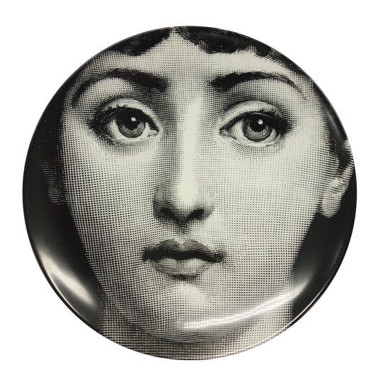 極美品◆フォルナセッティ プレート テーマ＆バリエーション ウォールプレート リナ カヴァリエリ PTV001X FORNASETTI  Tema e Variazioni n°1【AFI23】