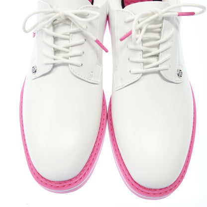 Like new◆G-Fore Golf Shoes G4MS23EF01 Men's White Pink Size 25.5 G/FORE [AFD9] 