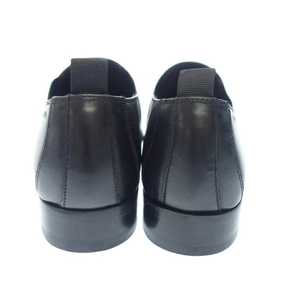 Good condition◆Clarks leather shoes slip-on leather men's black size 8 Clarks [AFC17] 