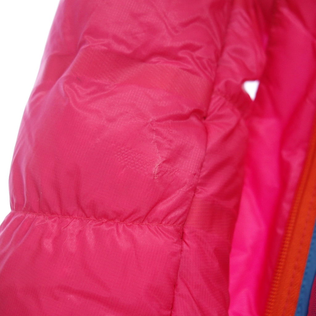 Used Mammut Down Jacket Nylon Biwak Jacket Ladies Pink x Blue Bicolor Size S MAMMUT [AFA14] 