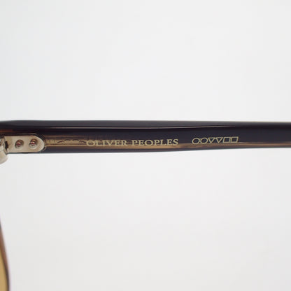 未使用 ◆ Oliver Peoples 眼镜 日期眼镜 Sarver-LA 8108 棕色 带镜盒 OLIVER PEOPLES [AFI8] 