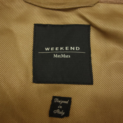 ウィークエンド マックスマーラ コート 50161493 ウール100% レディース ブラウン 36 WEEKEND MAXMARA【AFA12】【中古】