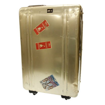 Used ◆ZERO HALLIBURTON Suitcase 80×55×25cm Champagne Gold ZERO HALLIBURTON 