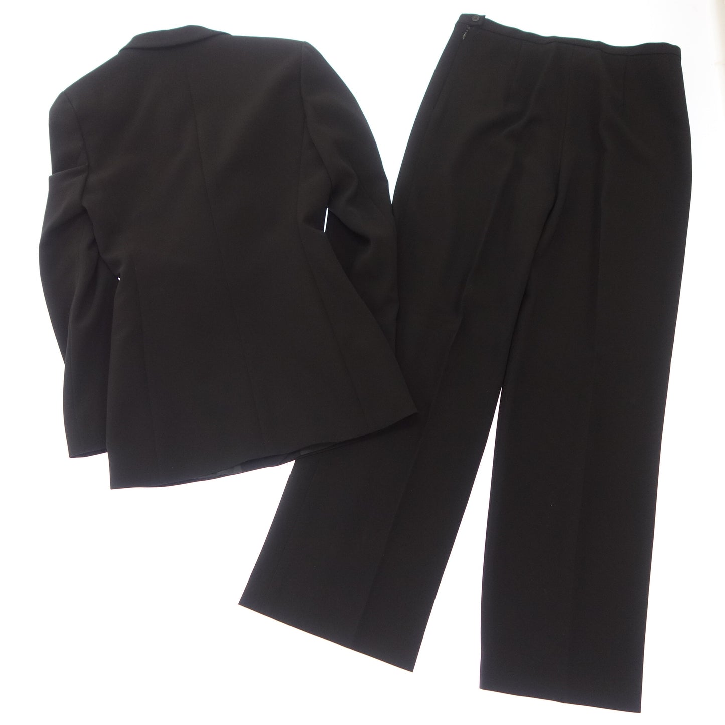 Very good condition ◆ Max Mara Suit Setup 42 Women's Black MaxMara [AFA5] 