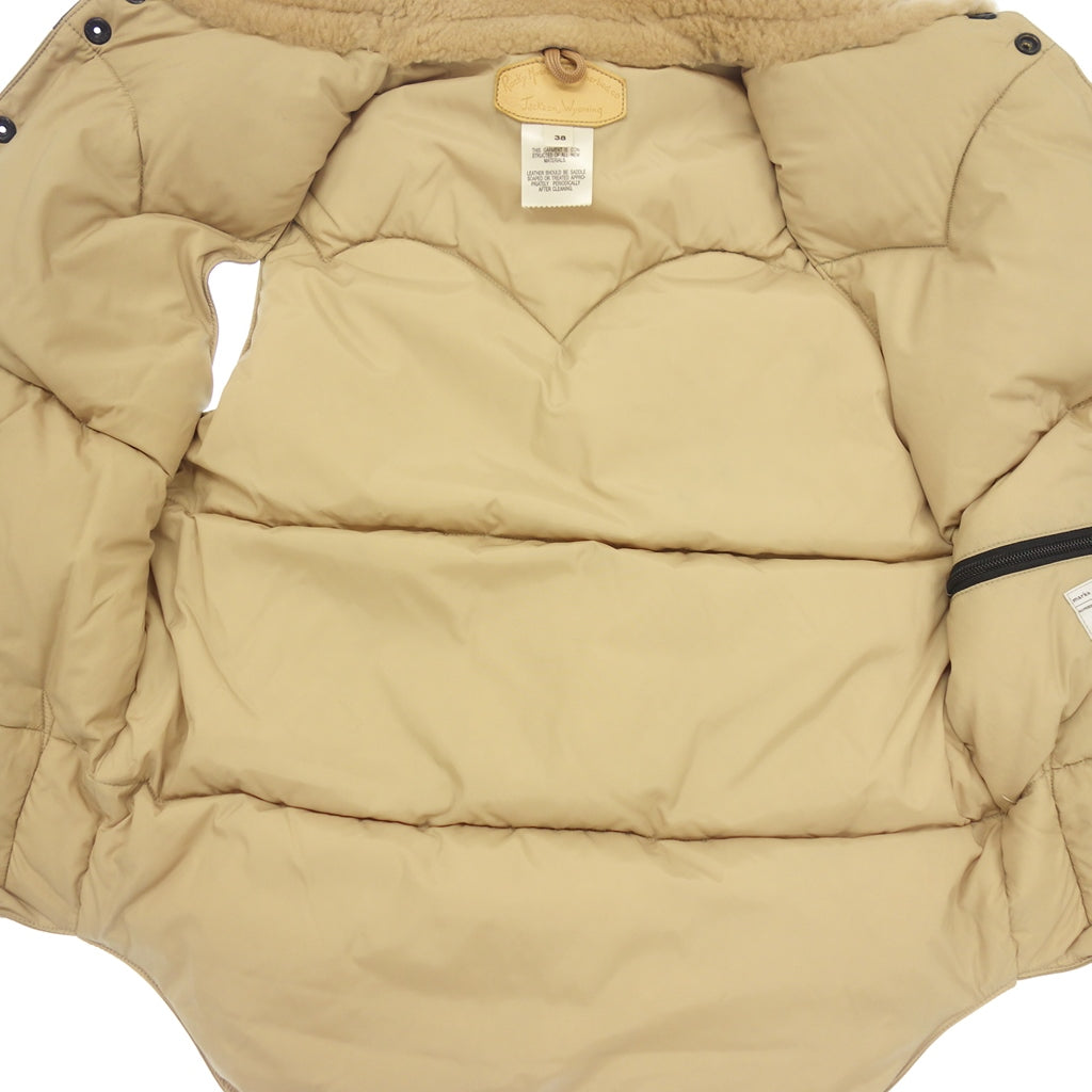 Used Rocky Mountain Featherbed × Marka Down Vest Men's Beige Size 38 Rocky Mountain Featherbed × Marka [AFA16] 