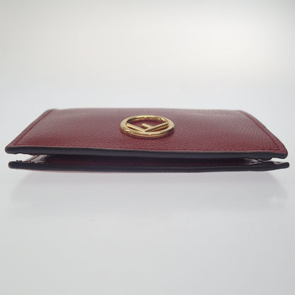 FENDI Wallet F's Compact Wallet Red FENDI [AFI1] [Used] 