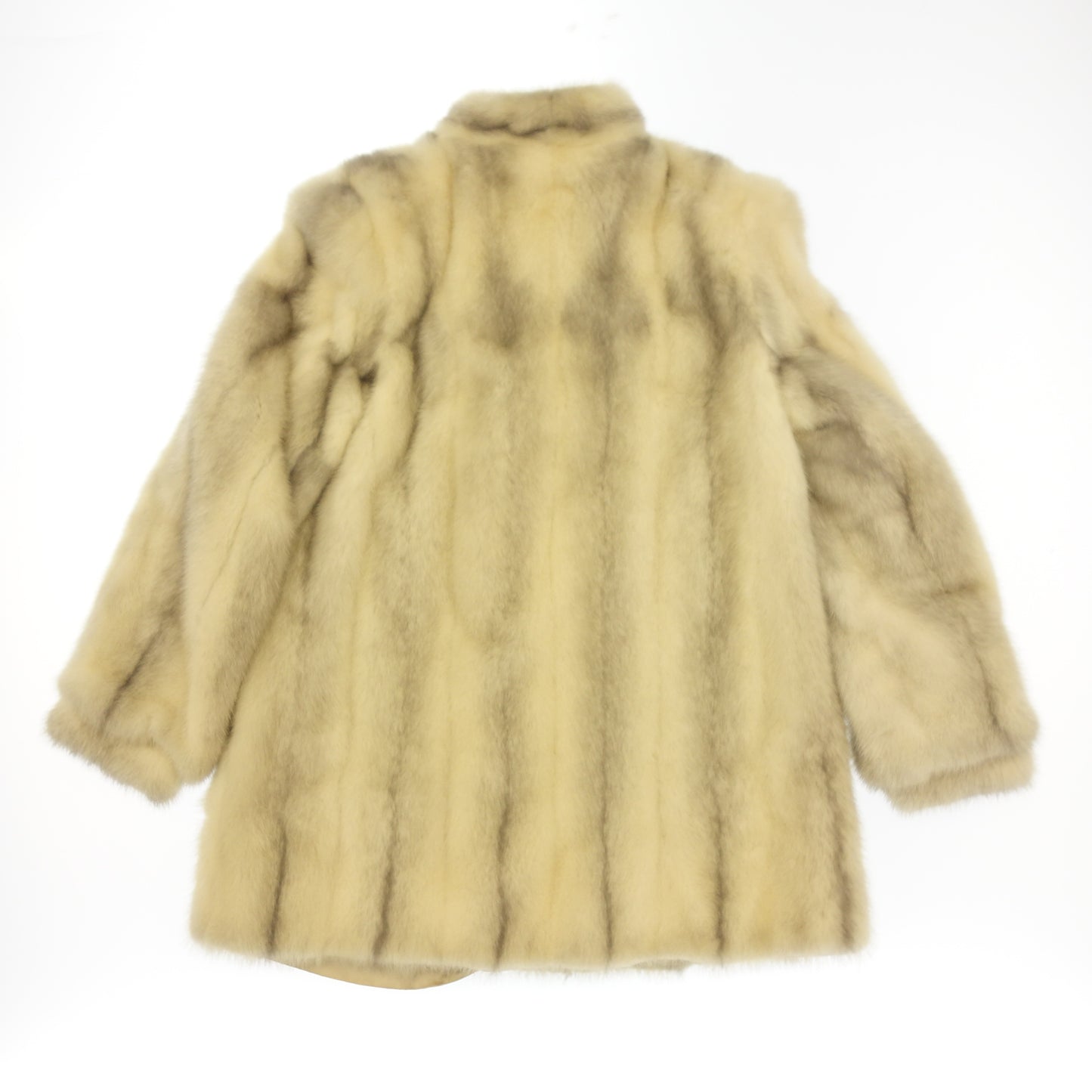 Used ◆Fureure coat mink semi-long shawl collar size 11 off-white fourrure [AFF20] 