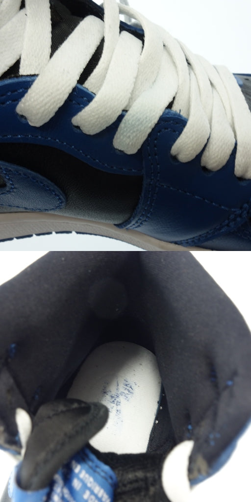 Good condition ◆ Nike sneakers Air Jordan 1 Marina Blue AIR JORDAN 1 MARINA Men's 26 Blue [AFD4] 