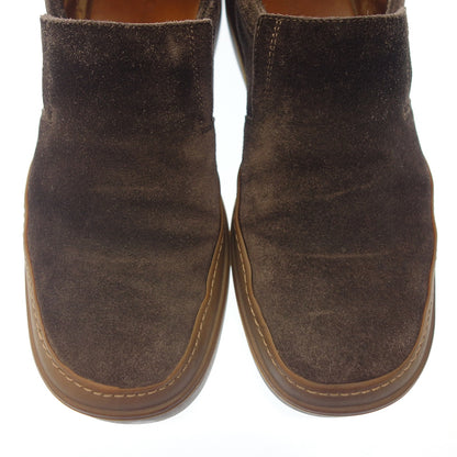 Used ◆Louis Vuitton slip-on BA0040 suede men's brown 8.5 LOUIS VUITTON [AFD6] 