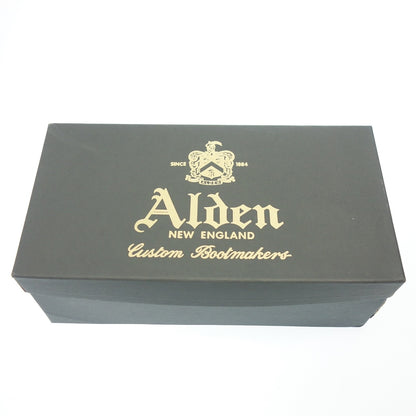 Very good condition ◆ Alden leather shoes plain toe cordovan 9901 men's black size 7.5 Alden [LA] 