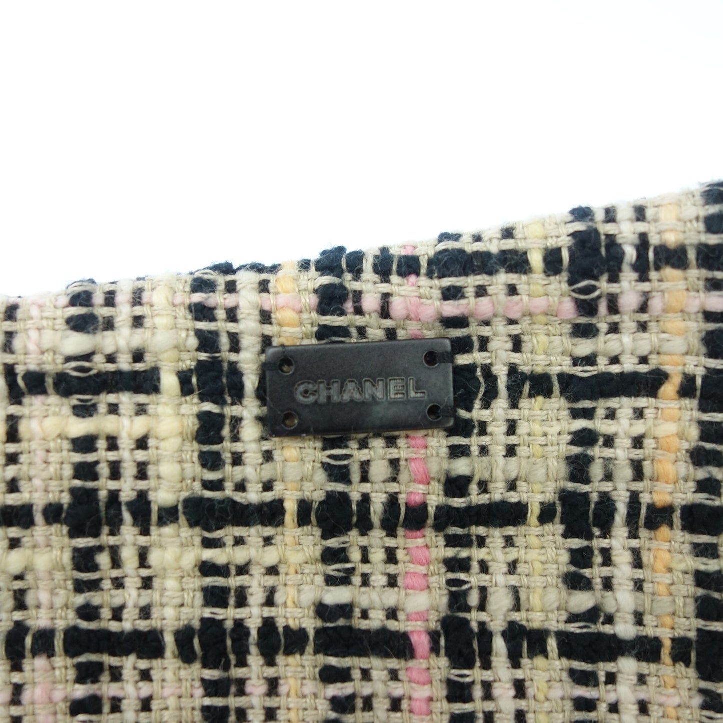 CHANEL Tweed Skirt 03P Women's Black 40 CHANEL [AFB20] [Used] 
