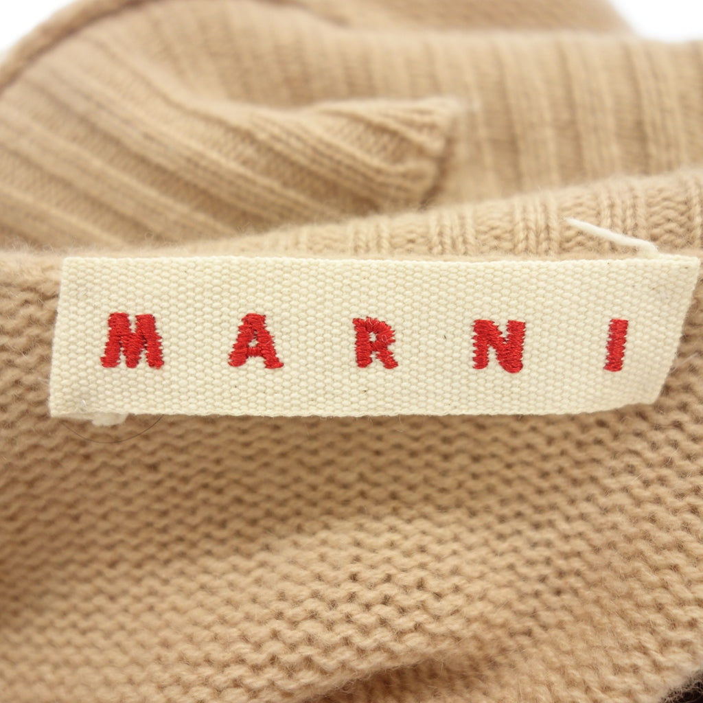 Used ◆Marni Mock Neck Knit Women's Beige Size 40 MARNI [AFB40] 