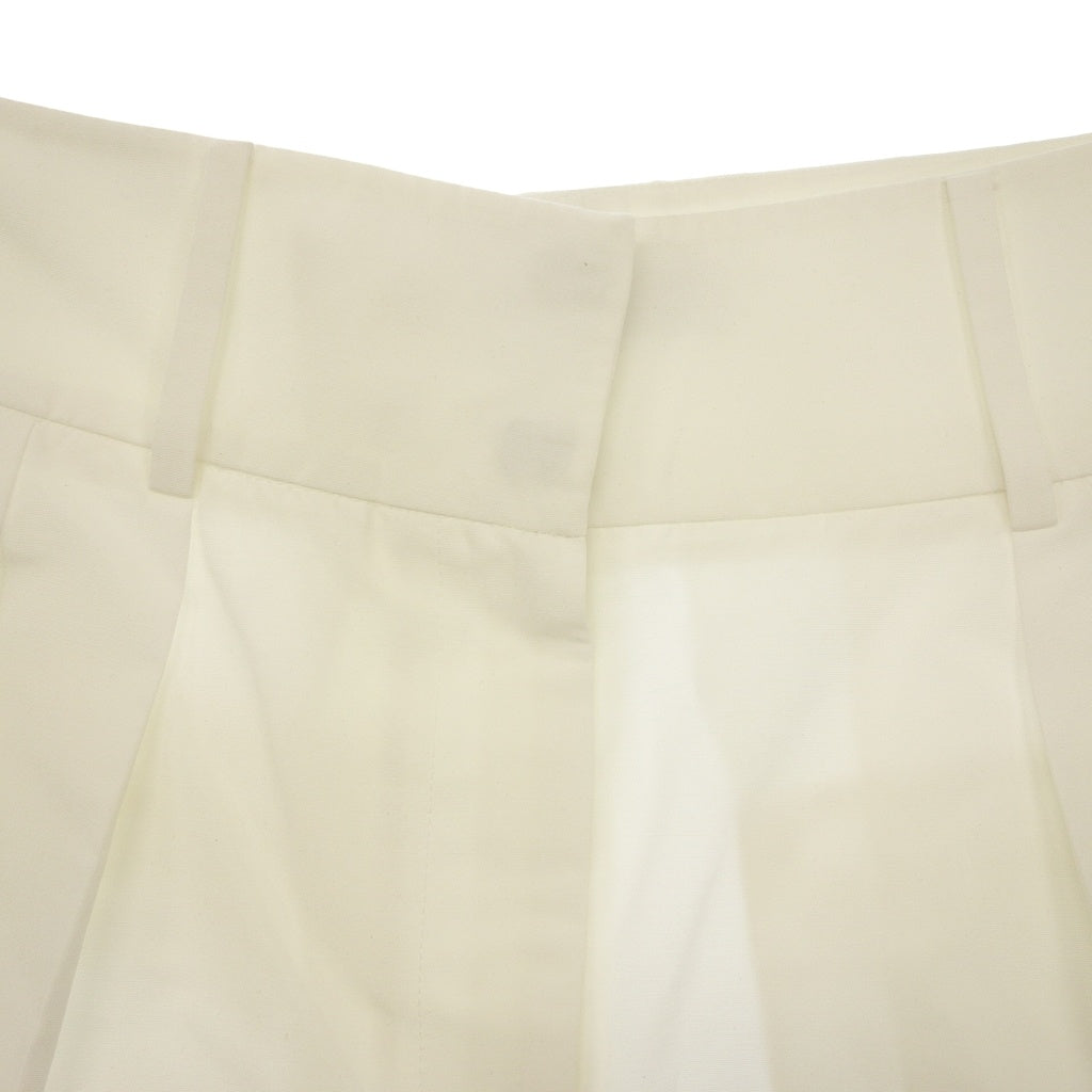 Good Condition◆Valentino Le Blanc Short Pants Women's White Size 40 VALENTINO LE BLANC [AFB42] 