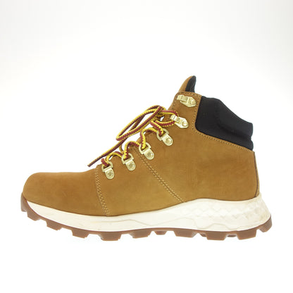 美品◆ティンバーランド ヌバックレザー メンズ 25.5cm 茶 Timberland【AFC12】