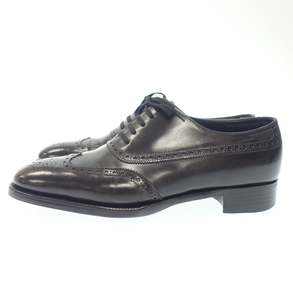 状况良好◆John Lobb 皮鞋全布洛克 Westminster Prestige Line 7000 Last 男士黑色尺码 UK6E JOHN LOBB WESTMINSTER [LA] 