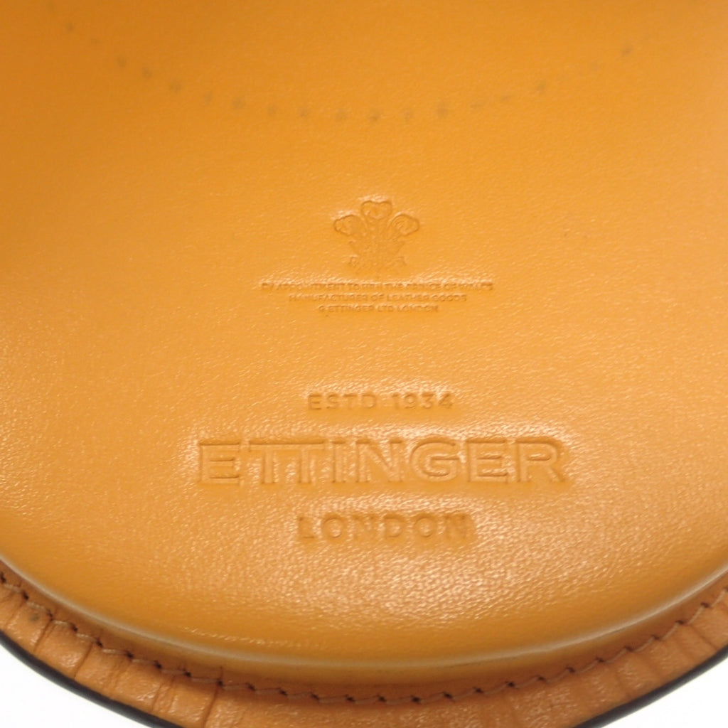 Good condition ◆ Ettinger Coin Purse Coin Case Bridle Leather BH2127J Horseshoe Shape Brown ETTINGER [AFI12] 