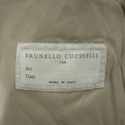 Brunello Cucinelli Linen Vest Men's Gray M BRUNELLO CUCINELLI [AFA10] [Used] 