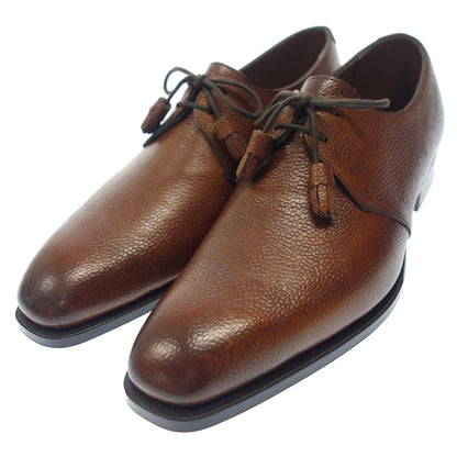 Like new ◆ Edward Green Leather Shoes Holborn Plain Toe EXTER Grained Leather Men's 7.5 Brown Genuine Shoe Tree EDWARD GREEN HOLBORN [LA] 