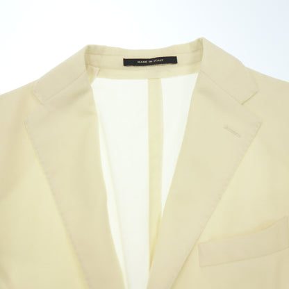 Used ◆TAGLIATORE 2B Tailored Jacket 100% Wool Men's White Size 48 TAGLIATORE [AFB35] 