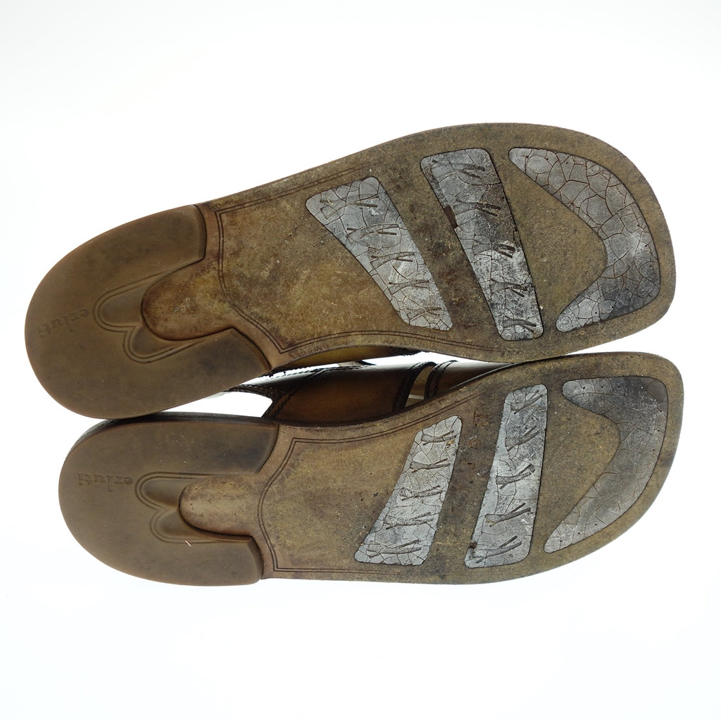 Used ◆ Berluti Sandals Patine Leather Men's 7.5 Brown Berluti [AFC52] 