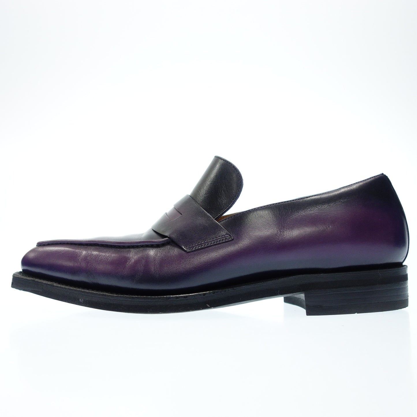 Good condition ◆ Corte loafer men's 6 purple CORTHAY [AFC20] 