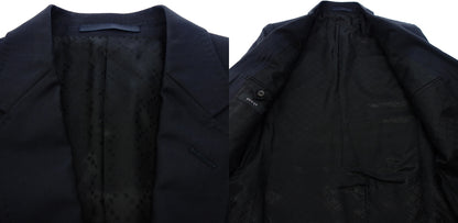 Used ◆ Gucci Suit Setup 2B Jacket Wool Dark Navy 244547 46 Men's GUCCI [AFA8] 