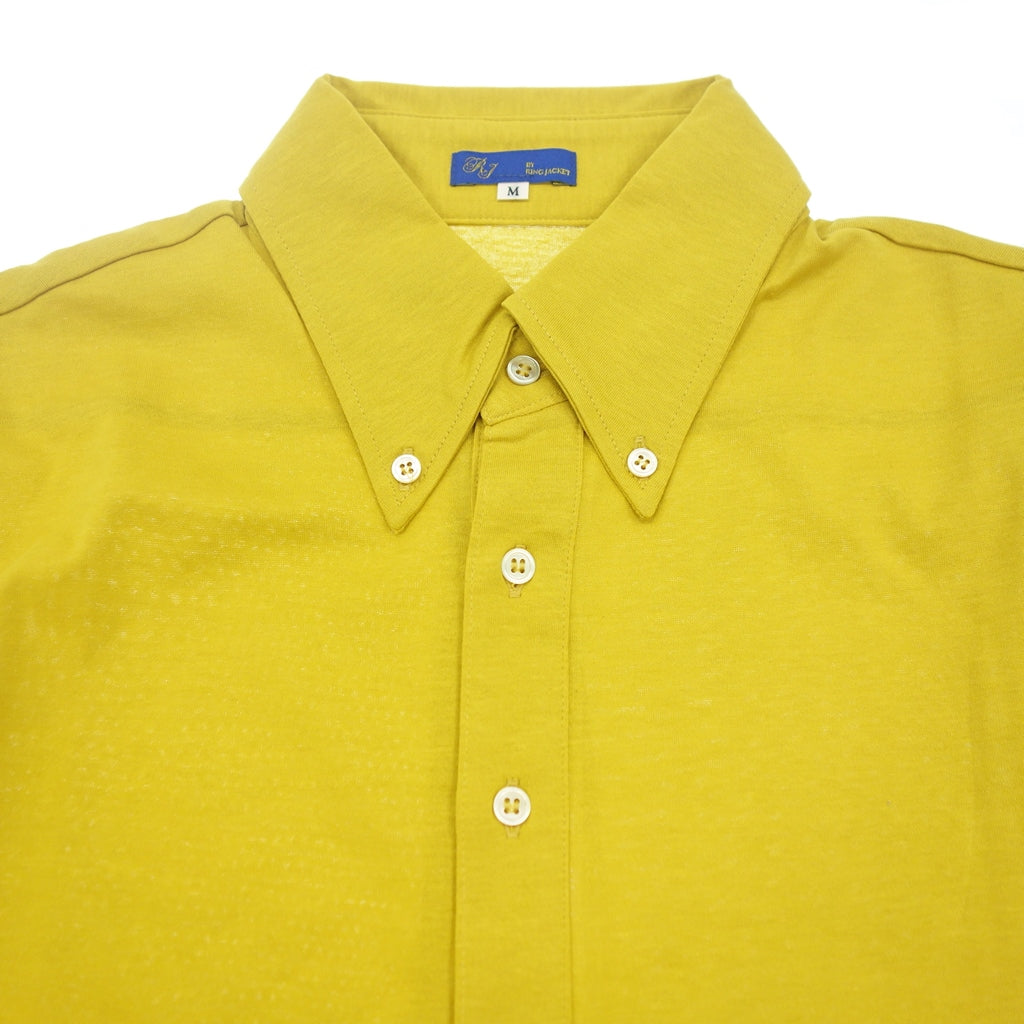 Very good condition ◆ Ring jacket polo shirt 92180S03J Men's size M Yellow RING JACKET [AFB17] 