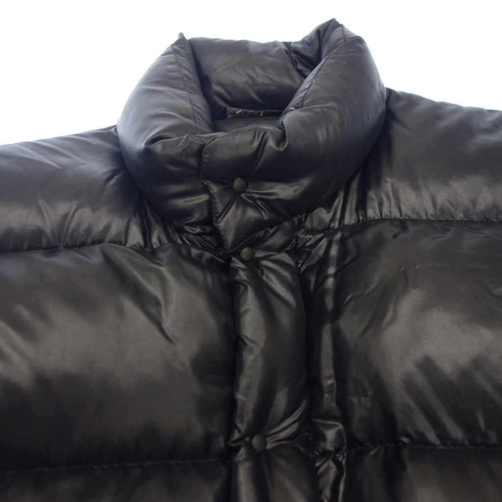 Used ◆Moncler Down Jacket Shiny Nylon Blue Tag Men's Black Size 2 MONCLER [AFA18] 
