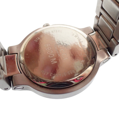 Used ◆ Gucci watch 8900M real estate silver GUCCI [AFI8] 