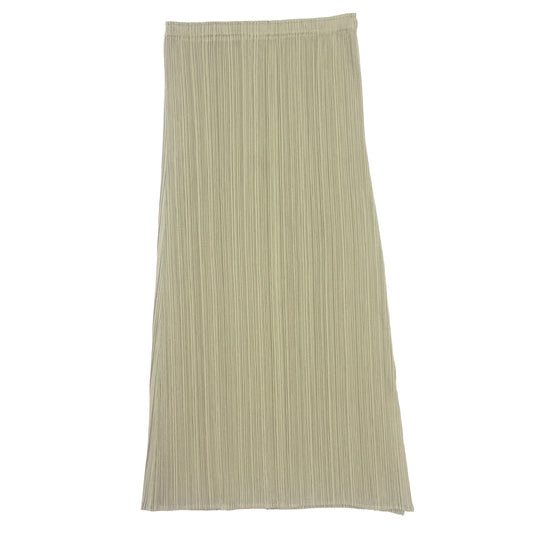 Very good condition ◆ Pleats Please Long Skirt Women's Khaki Size 2 PP31-JG505 PLEATS PLEASE [AFB29] 