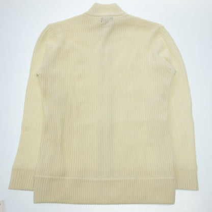 Good condition ◆ Burberry Golf Knit Jacket Down Switch L Women's White BURBERRY GOLF [AFB43] 