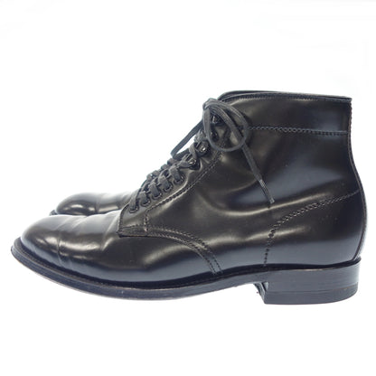 Very good condition ◆ Alden leather shoes lace up boots 4562H cordovan men's black US8D ALDEN [LA] 