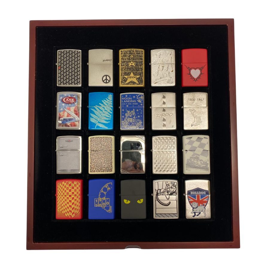 Zippo Collection 带盒 20 件 x 4 套共 80 件 2010 年 ZIPPO COLLECTION [AFI26] [二手] 