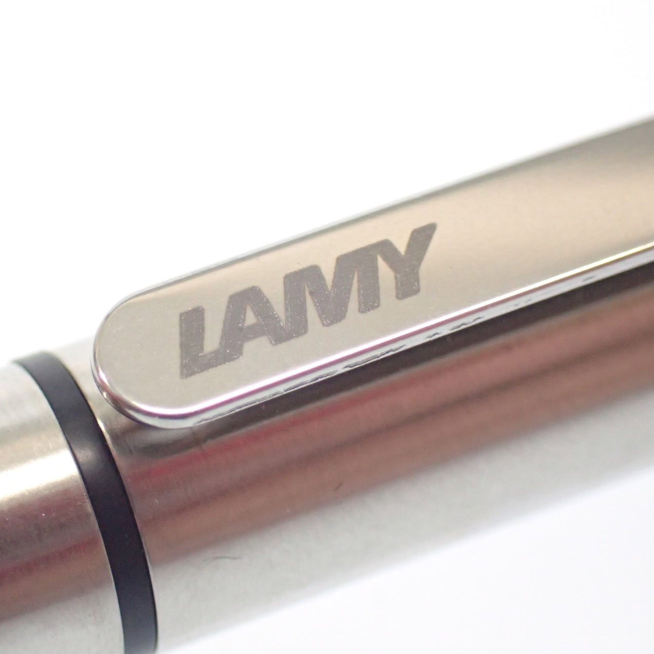 LAMY 双钢笔圆珠笔自动铅笔不锈钢银色带盒 LAMY [AFI18] [二手] 