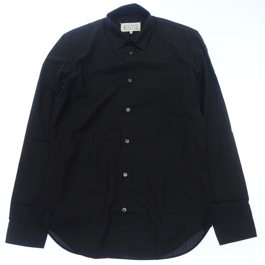 Maison Martin Margiela slim fit shirt men's black 46 MAISON MARTIN MARGIELA [AFB10] [Used] 