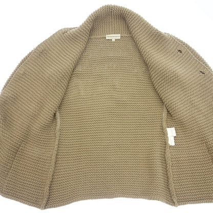 Good condition ◆ Emporio Armani Cardigan Shawl Design Cotton Blend Men's Brown Size 48 EMPORIO ARMANI [AFB10] 