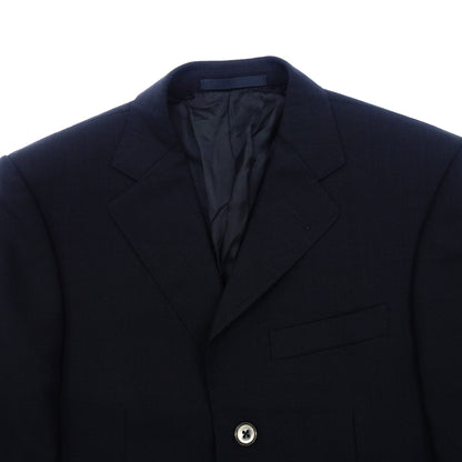 Good Condition ◆ Ermenegildo Zegna 3B Jacket Mohair Men's Blue Size 44 Ermenegildo Zegna [AFB10] 