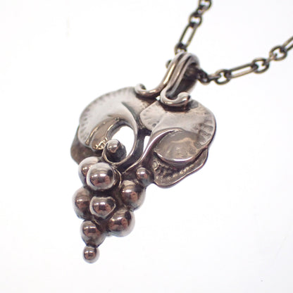 Good condition ◆ Georg Jensen Necklace Pendant Grape 1996 Pendant 925S Silver GEORG JENSEN [AFI10] 