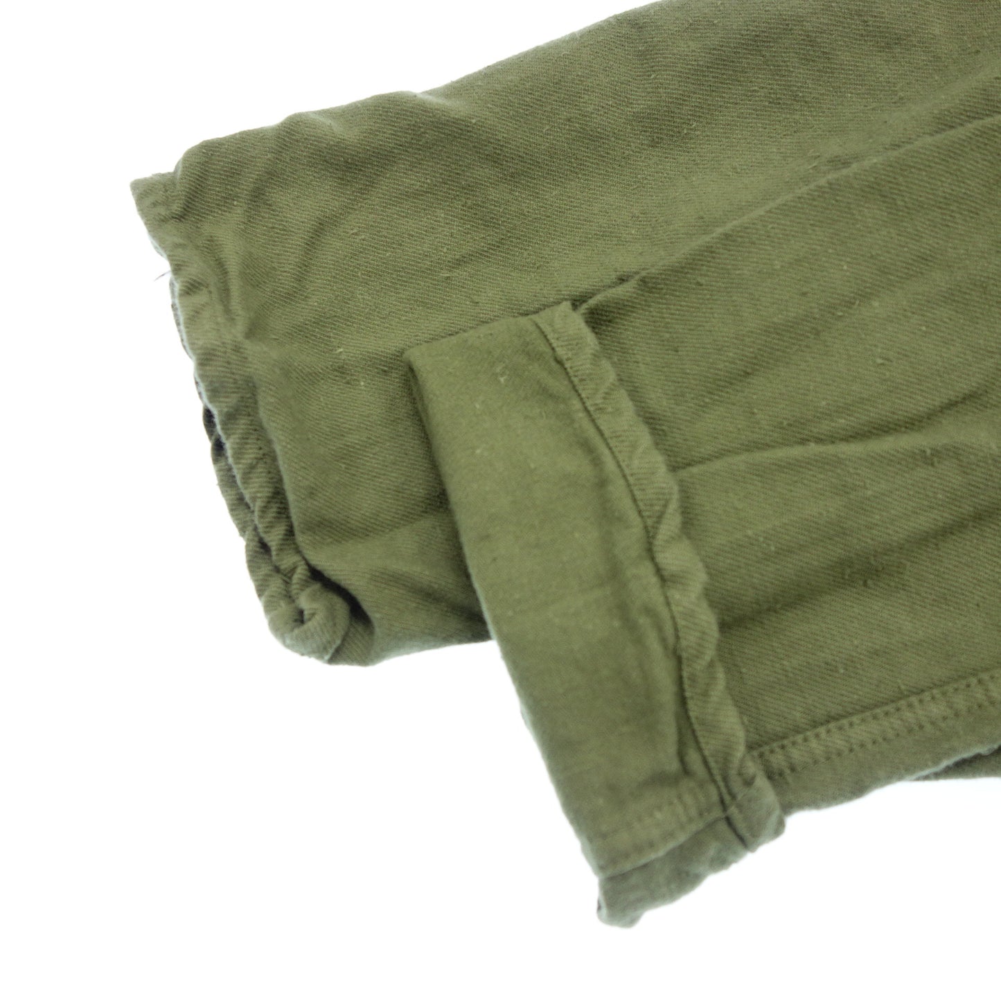 Used ◆ Vintage clothing Military cut and sew pullover shirt Sleeping shirt Green No size notation USED MILITALY [AFB44] 