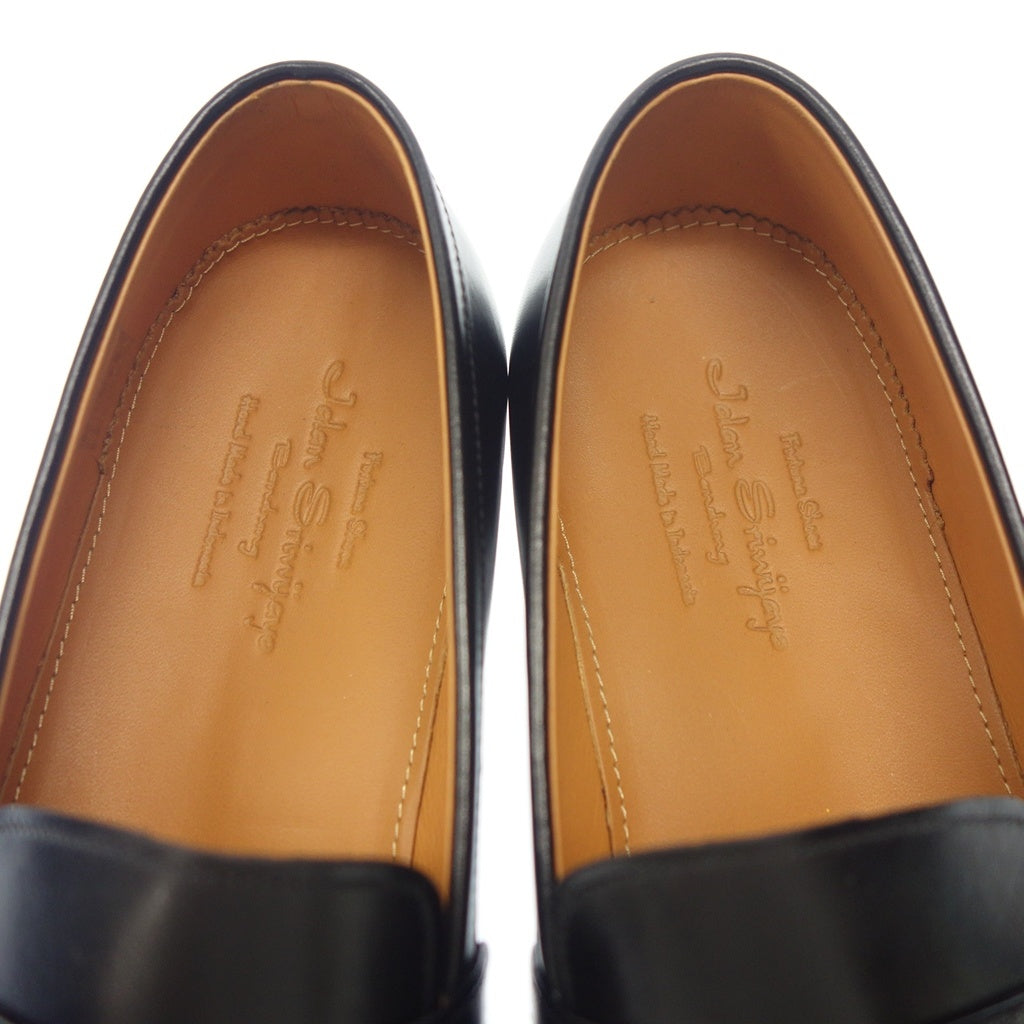 Like new◆Jalan Sriwijaya Coin Loafers 98998 Men's Black Size 8.5 Jalan Sriwijaya [AFD14] 