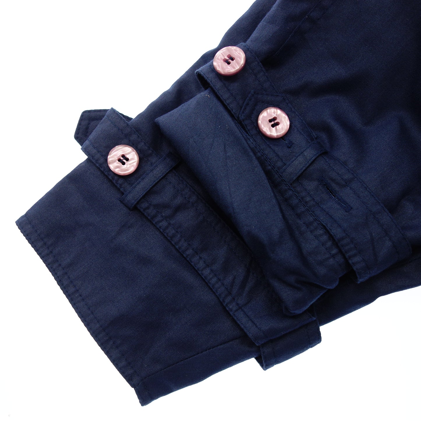 Good Condition ◆ Mia Trench Coat Women's Made in Poland Size 9 Women's Dark Blue 9 mia [AFA9] 