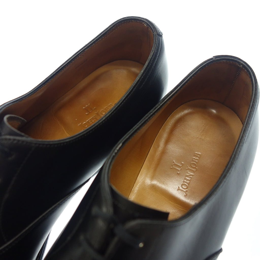 二手 ◆John Lobb 皮鞋 Straight Tip City 8695 Last 男式 8.5E 黑色 JOHN LOBB CITY [LA] 