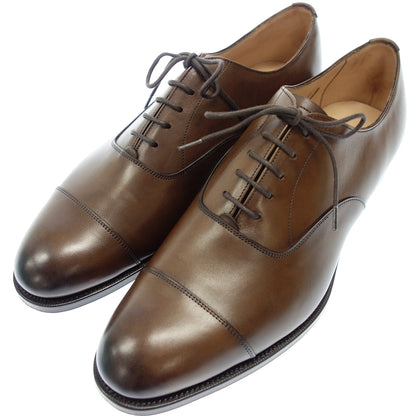 Like new◆Edward Green Leather Shoes Straight Tip Chelsea 202 Last Men's Brown Size 8.5 EDWARD GREEN CHELSEA [LA] 